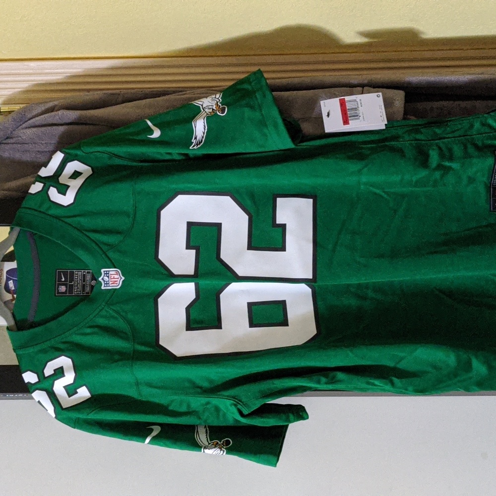 Eagles Kelly Green Jason Kelce Jersey
